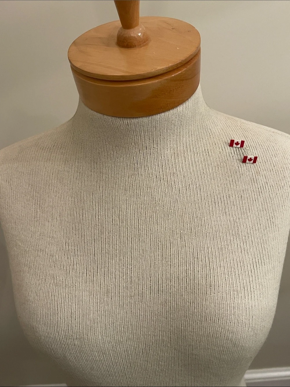 Vintage Canadian Flag Miniature Lapel Pins or Tie Tacks - Hat Pin